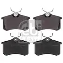 Febi Bremsscheiben Bremsbeläge Hinten für Audi A6 C5 4B2 4B5