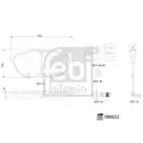 FEBI BILSTEIN 180622 Bremsbelagsatz für VW