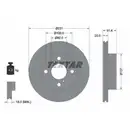 TEXTAR 92204100 Bremsscheiben 2 Stück NISSAN