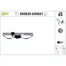VALEO 850820 Fensterheber (ohne Motor) h l BMW X3