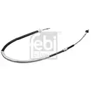 FEBI BILSTEIN 04205 Kupplungsseilzug für OPEL