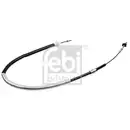 FEBI BILSTEIN 04205 Kupplungsseilzug für OPEL