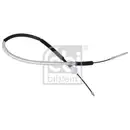 FEBI BILSTEIN 04206 Kupplungsseilzug