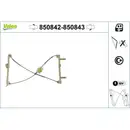 VALEO 850842 Fensterheber (o. Motor) v l PEUGEOT