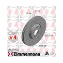 Original ZIMMERMANN 610.3717.52 Bremsscheiben 2 Stück für VOLVO