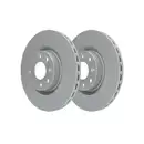 ATE 24.0122-0241.1 Bremsscheiben 2 Stück FIAT
