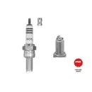 Zündkerze Ngk 4218 Iridium Ix für Daihatsu für Suzuki für Yamaha für Kawasaki