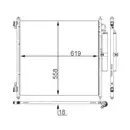 MAHLE AC 37 000S A/C-Kondensator