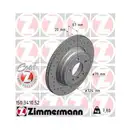 ZIMMERMANN 150.3410.52 Bremsscheiben 2 Stück für BMW