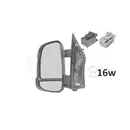 VAN WEZEL Aussenspiegel li. elek. Verst. bhz. 0983805