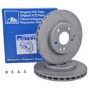 ATE 24.0325-0110.1 Power Disc Bremsscheiben 2 Stück MERCEDES-BENZ
