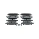 Bremsbelagsatz Scheibenbremse Bosch 0 986 460 129 für Mercedes Benz Vorderachse