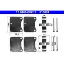 ATE 13.0460-0091.2 Belagsatz Zubehoer