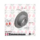 ZIMMERMANN 460.1009.52 Bremsscheiben 2 Stück für PORSCHE