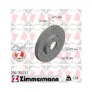 Original ZIMMERMANN 250.1352.52 Bremsscheiben 2 Stück für FORD