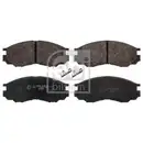 FEBI BILSTEIN 16645 Bremsbelagsatz für MITSUBISHI