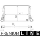 Ladeluftkühler Mahle CI 83 000P Behr *** Premium Line *** für Audi für Seat