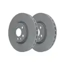 ATE 24.0328-0136.1 Power Disc Bremsscheiben 2 Stück für PEUGEOT