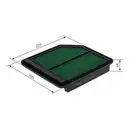 BOSCH F 026 400 098 Luftfilter S 0098