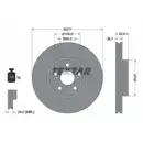 TEXTAR 92135503 Bremsscheiben 2 Stück TOYOTA