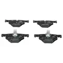 Original ATE Bremsbeläge hinten + Warnkontakt BMW 5er E60 6er E63 Cabriolet E64