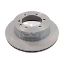 Febi Bremsscheiben Bremsbeläge Hinten für Nissan Patrol GR Y61
