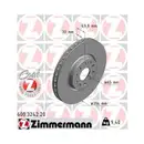 Zimmermann 600.3242.20 Bremsscheiben 2 Stück SEAT