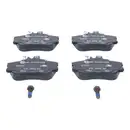 ATE Bremsenset Scheiben 284 mm voll Bremsbeläge vorn Mercedes C-Klasse W202
