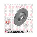 Original ZIMMERMANN 100.3305.52 Bremsscheiben 2 Stück für AUDI
