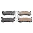 Febi Bremsscheiben Bremsbeläge Hinten für Mazda MX-5 1 NA MX-5 2 NB