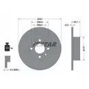 TEXTAR 92034203 Bremsscheiben 2 Stück FIAT
