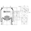 FEBI BILSTEIN 20522 Luftfederbalg