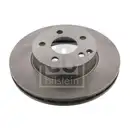 Febi Bremsscheiben Bremsbeläge Vorne Hinten für Mercedes C-Klasse W204