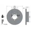 TEXTAR 92134700 Bremsscheiben 2 Stück MITSUBISHI