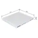 BOSCH 1 987 435 088 Filter, Innenraumluft M5088