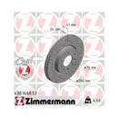 Original ZIMMERMANN 430.1468.52 Bremsscheiben 2 Stück für SAAB