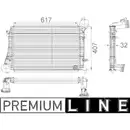 Ladeluftkühler Mahle CI 166 000P Behr *** Premium Line *** für Audi für Seat