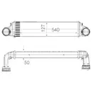Ladeluftkühler Mahle CI 488 000S Behr für Bmw