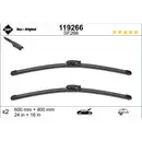 Wischblatt Swf 119266 Das Original Set für Renault für Dacia Vorne