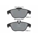 Textar Bremsenset Bremsscheiben Ø300 belüftet Bremsbeläge hinten WK Mercedes GLK