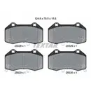 Bremsbelagsatz Scheibenbremse Textar 2552801 Q+ für Opel für Vauxhall