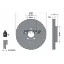 TEXTAR 92160003 Bremsscheiben 2 Stück AUDI