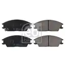 Febi Bremsscheiben Bremsbeläge Vorne für Hyundai Accent 1 10-3