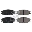 FEBI BILSTEIN 16683 Bremsbelagsatz für HYUNDAI, HONDA