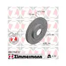 Original ZIMMERMANN 280.3160.52 Bremsscheiben 2 Stück für HONDA
