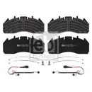 FEBI BILSTEIN 16690 Bremsbelagsatz für VOLVO, RENAULT