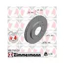 ZIMMERMANN 380.2169.20 Bremsscheiben 2 Stück MITSUBISHI