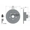 TEXTAR 92072103 Bremsscheiben 2 Stück AUDI