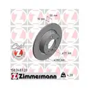ZIMMERMANN 150.3487.20 Bremsscheiben 2 Stück MINI