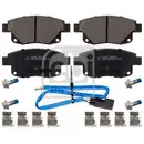 FEBI BILSTEIN 16701 Bremsbelagsatz für FORD